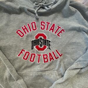 The Ohio State University Ohio State Football grey men's hoodie sweatshirt XL